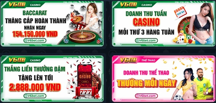 Khuyến Mãi Dành Cho Casino - Game Bài