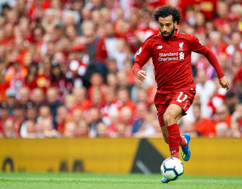 Mo Salah là tiền đạo duy nhất trong danh sách còn thi đấu tại EPL